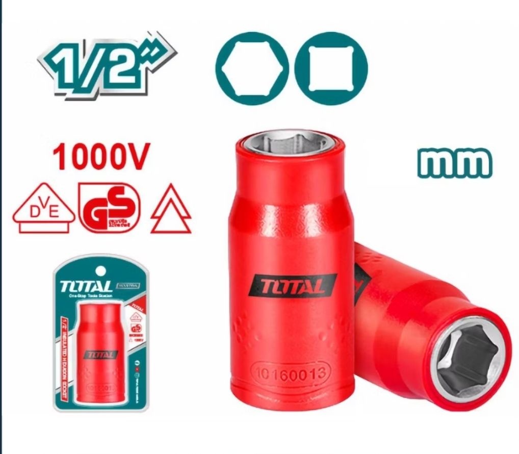 Total Insulated Hexagon Socket 13mm