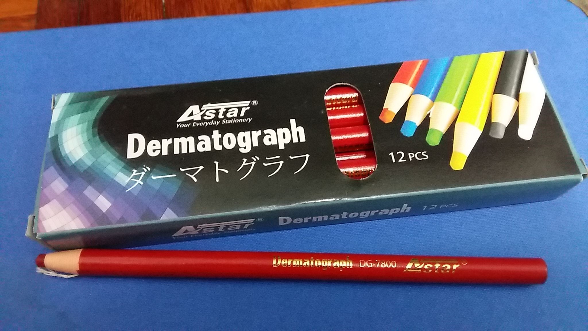 ASTAR DG7800 DERMATOGRAPH PEN (BOX/12PCS)