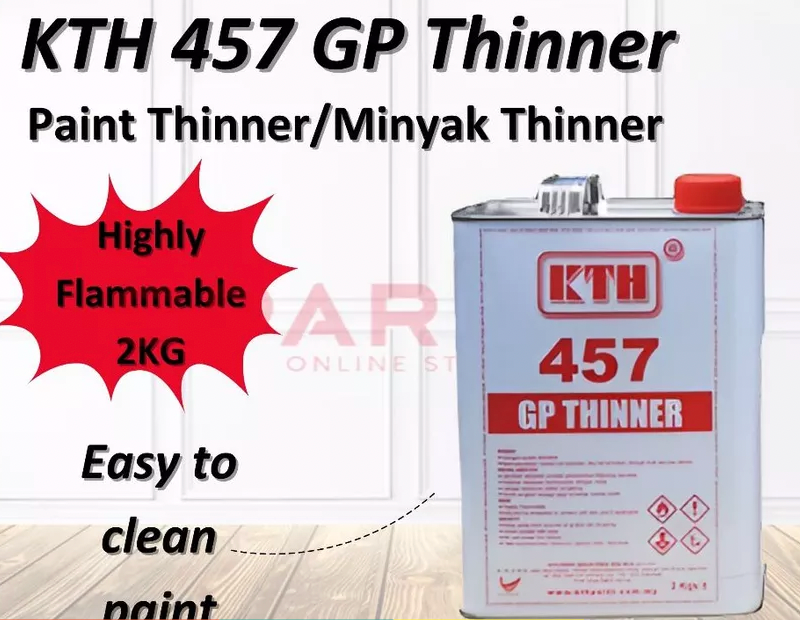 KTH 457 GP Thinner / Paint Thinner / Minyak Tina (2kg)