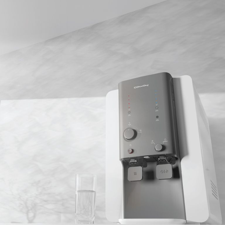COWAY *COWAY TABLE TOP WATER PURIFIER 11.2L TANK CAPACITY (MODEL : VILLAEM II CHP-18AR)