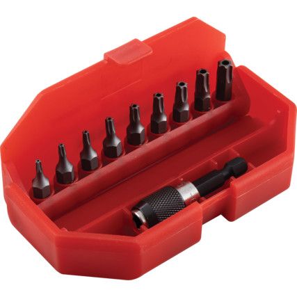 Kennedy 10pc Screwdriver Tamper Proof Torx Bit Set