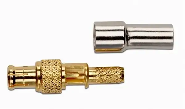 Fluke PCN75 73004 Mcx Plug Straight Crimp, Rg179