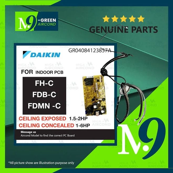 Pcb board ceiling exposed daikin (FHC140AV1M) (5hp) (R32)