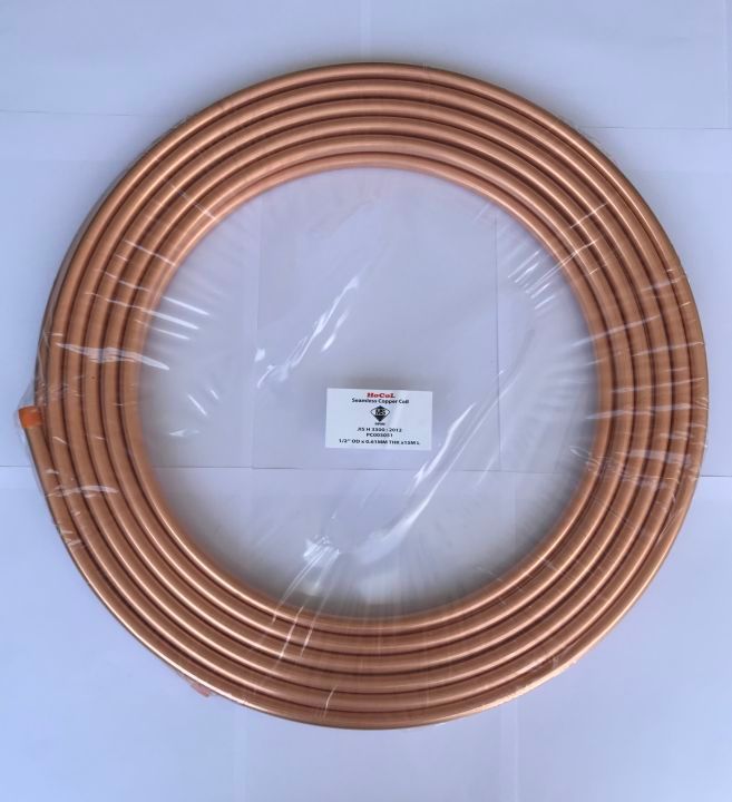 HoCol Copper Tube Air Cond For -1/4",3/8",1/2",5/8",3/4"X 0.61MM