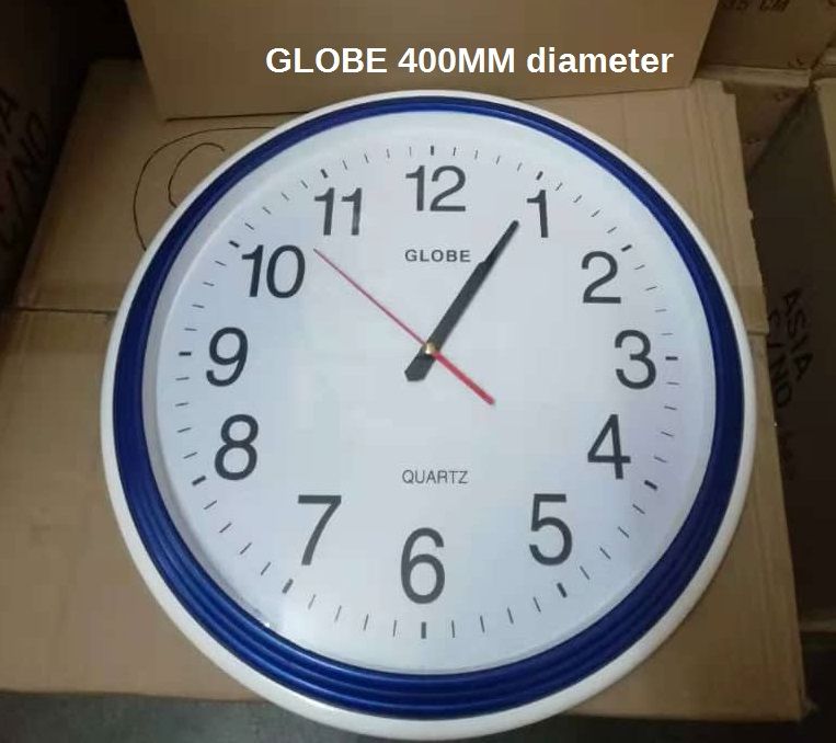 GLOBE WALL CLOCK -400MM /Globe /Wall Clock /Clock /40MM