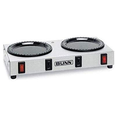 Bunn Stainless Steel Coffee Two Station Warmer Plate BUNWX2
