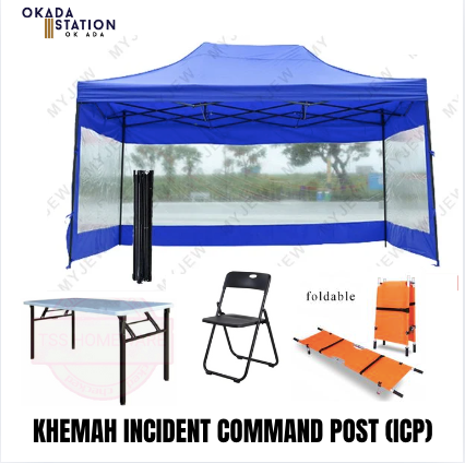 OK KHEMAH INCIDENT COMMAND POST (ICP) SET