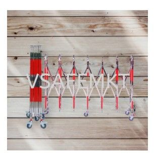 NA Stainless steel Double Expandable barrier 1.2m x 6 meter