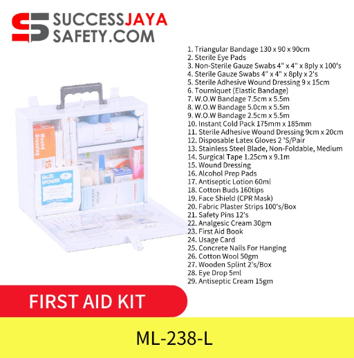 PROGUARD OSHA FIRST AID KITS (ML-238-L) & REFILLS (ML-238-LRF)