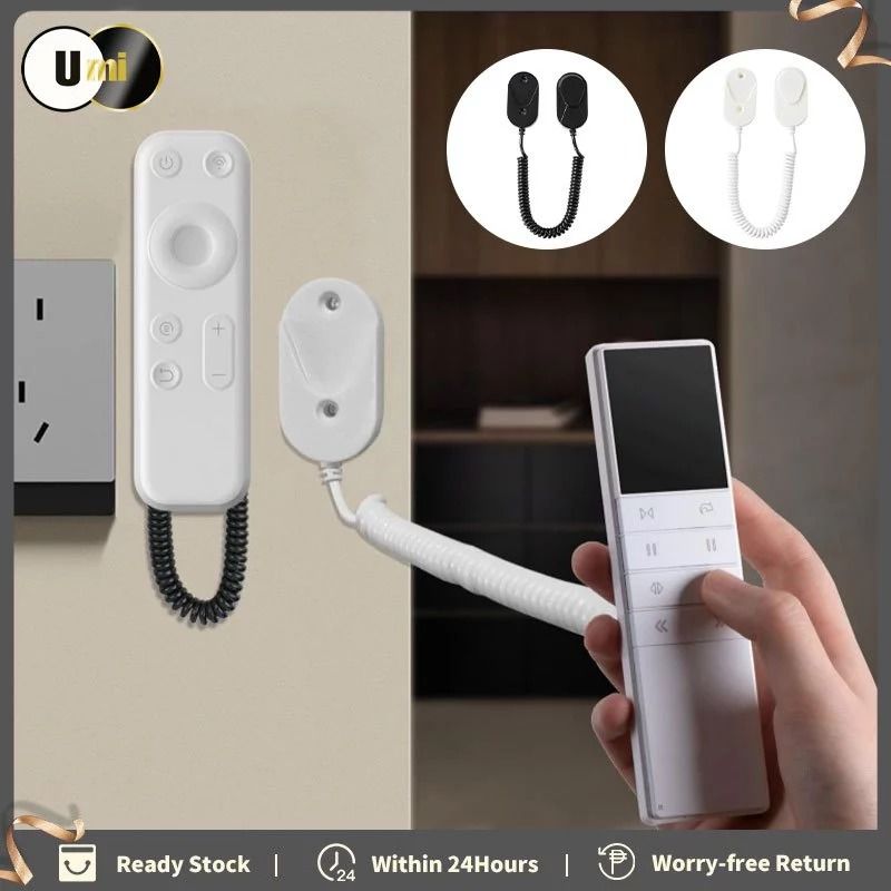 Remote Control Tether Wall-Mounted Remote Control Tether Home For Cell Phones Tali Anti-Hilang Alat Kawalan Jauh