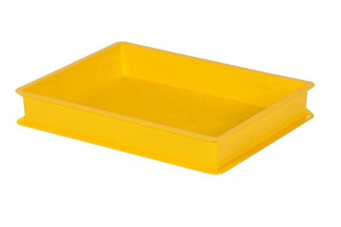 QP Stackable Serving Tray Container Yellow