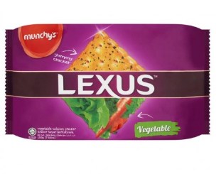 Munchy's Lexus Vegetable Calcium Cracker 200g x 12's