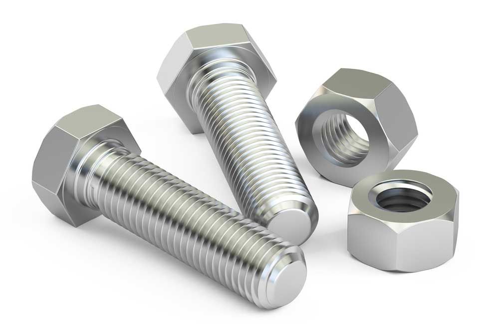 Bolt & Nuts M24 x 120mm H/Dip Galvnised GRD 8.8 full thread