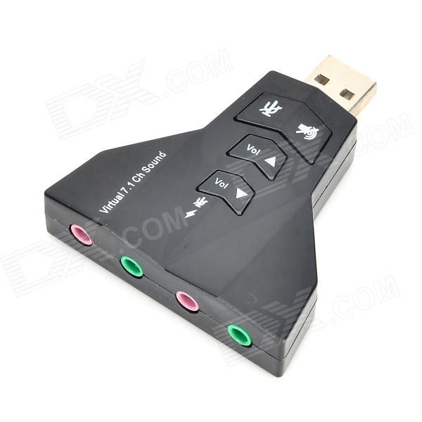 QP External Usb Audio Sound For Laptop & PC