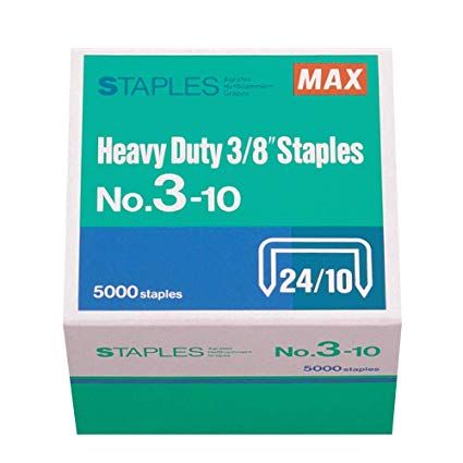 MAX Staples No. 3-10