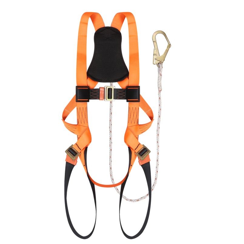 PROGUARD FULL BODY HARNESS BUILT-IN LANYARD (PG141060-OB-CBU-LOH) - SIRIM & DOSH APPROVAL