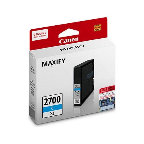 CANON Cyan ink tank (19 ml) PGI-2700C XL