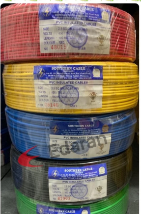 SOUTHERN 1C 2.5MM SQ 600/1000V PVC CU CABLE - 100M