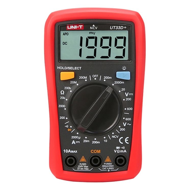 UNI-T UT33D+ DIGITAL MULTIMETER
