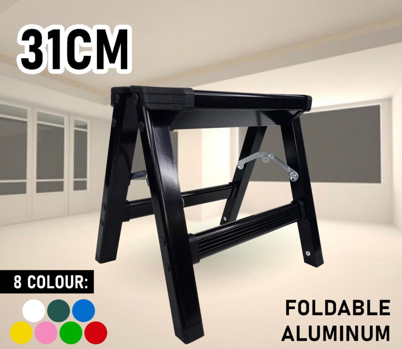 NA FOLDABLE ALUMINIUM STOOL LADDER
