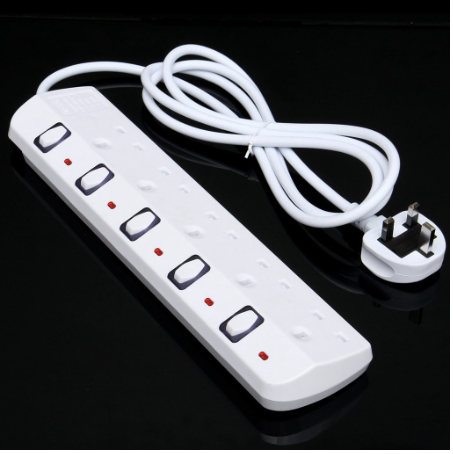 5 Gang Way Extension Socket (3 Meters)