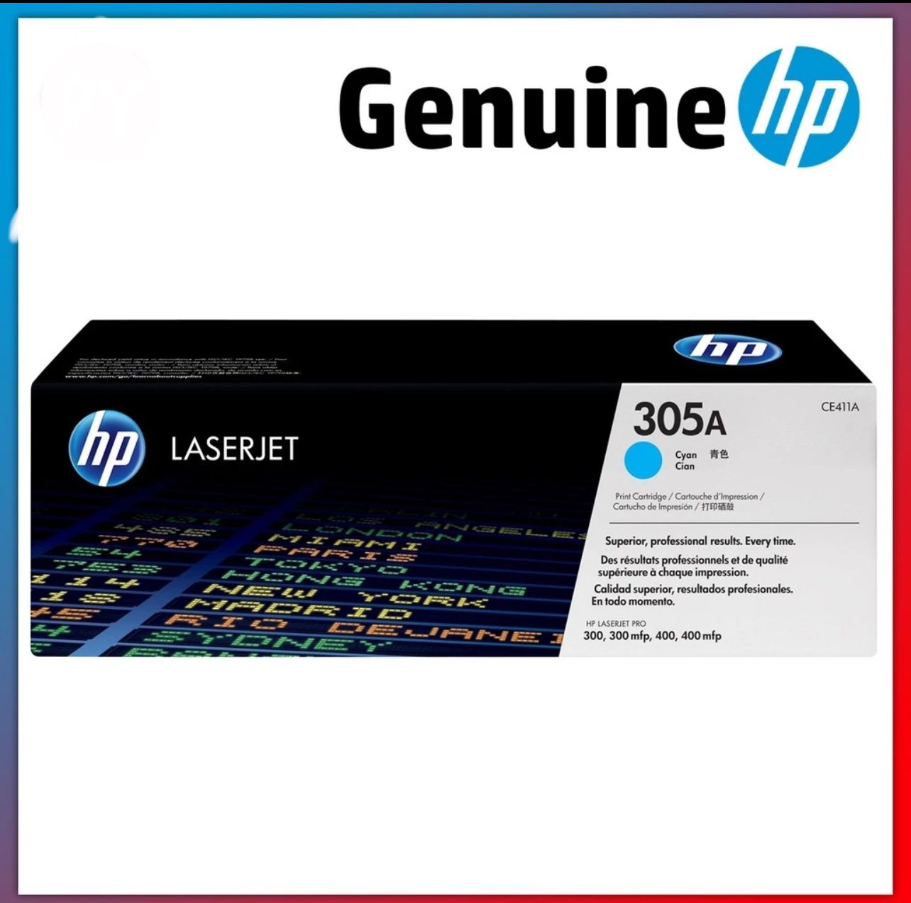 HP TONER CE411A CYAN | HP 305A CYAN TONER