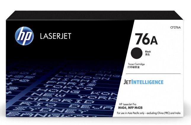 HP 76A Black Original LaserJet Toner Cartridge