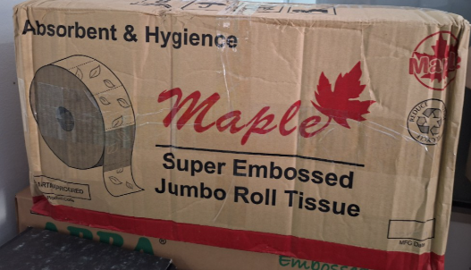MAPLE JUMBO ROLL TISSUE 200M X 2PLY