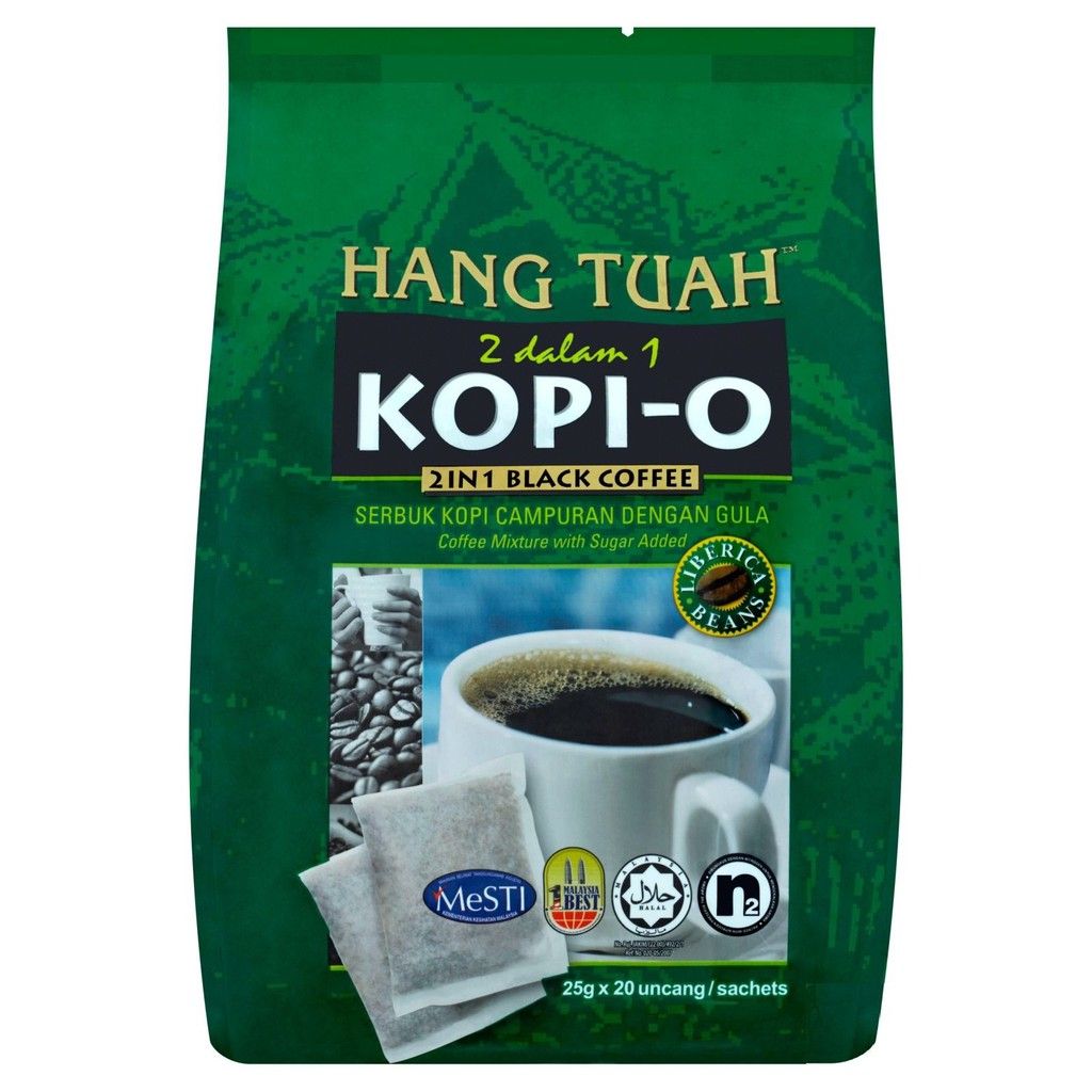 Hang Tuah 2in1 Kopi O Uncang
