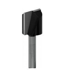 BOSCH PRO ROUTER STRAIGHT BIT, TWO FLUTES, Ø 3/4? X L 49/64?, SHANK 1/4? (2608628414)