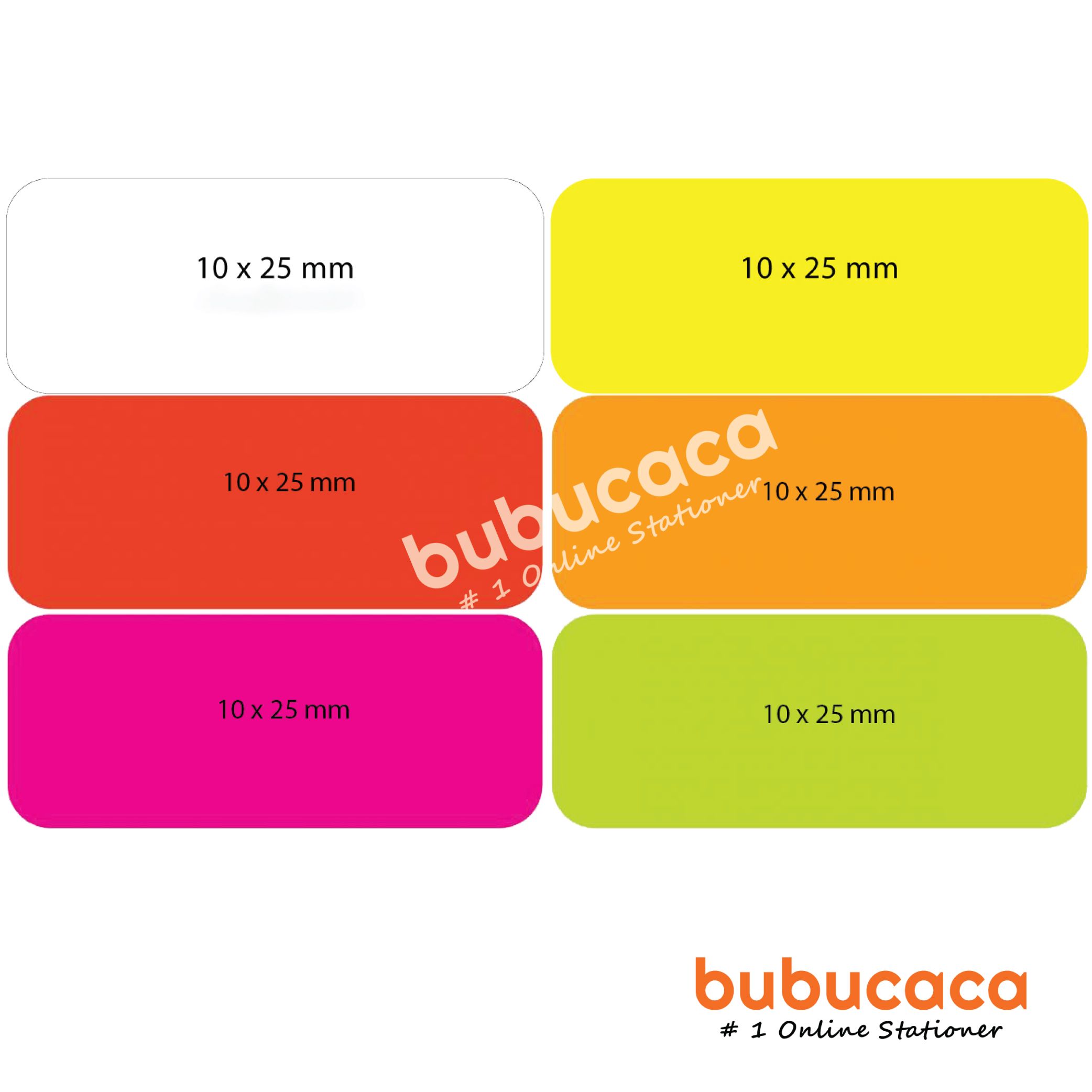 QS Self adhesive label 10x25