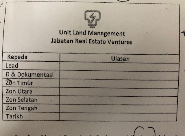 QP Rubber Stamp Unit Land Management Custom Made