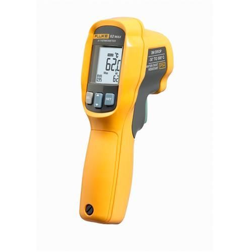 Fluke 62 FLK-62 MAX/SNG Flk-62 Max/sng,single Laser Infrared Thermometer, 10:1 Spot For Singapore