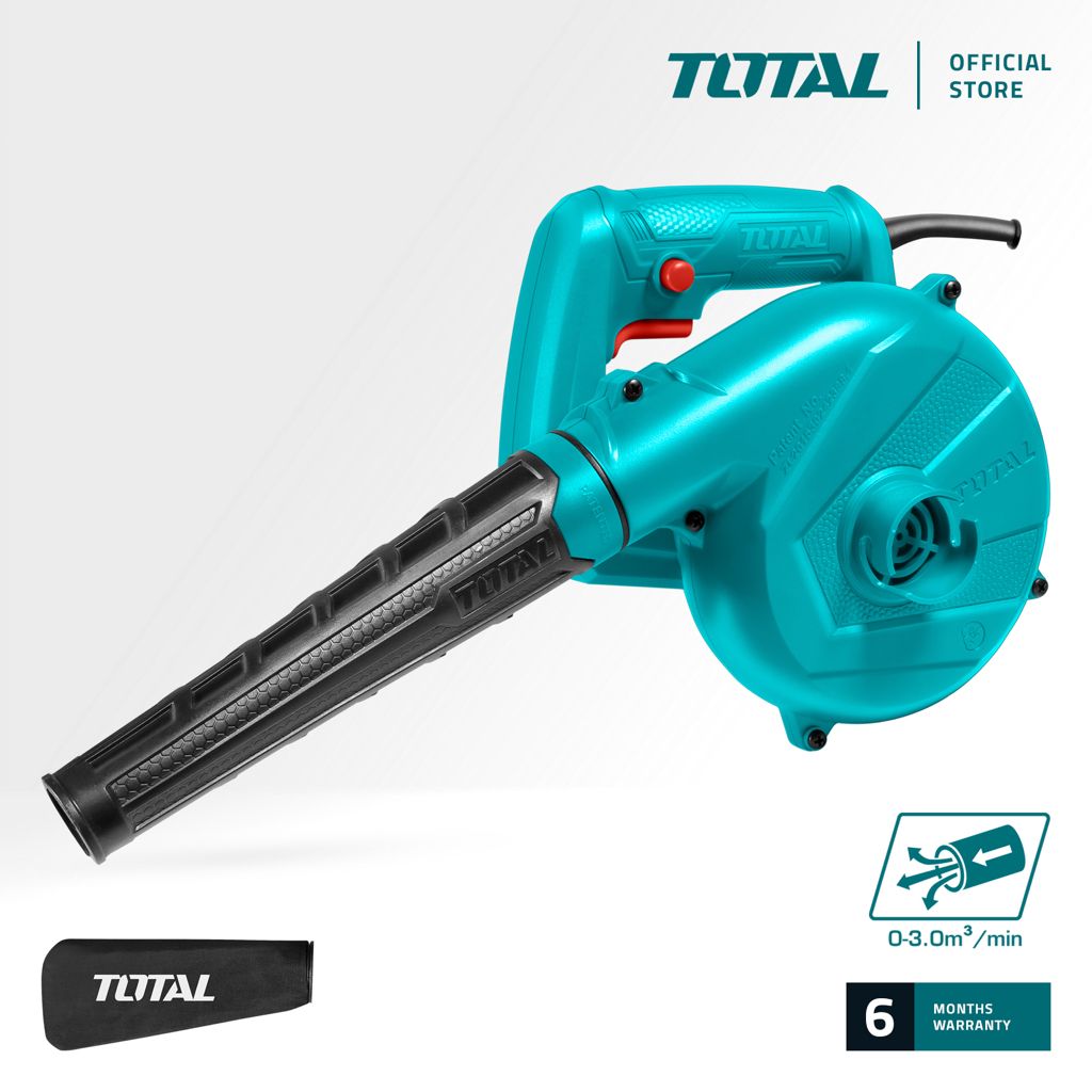 TOTAL TB4036 ASPIRATOR BLOWER (PACKAGE COMES WITH 1 PC BLOWING PIPE 1 PC DUST BAG)