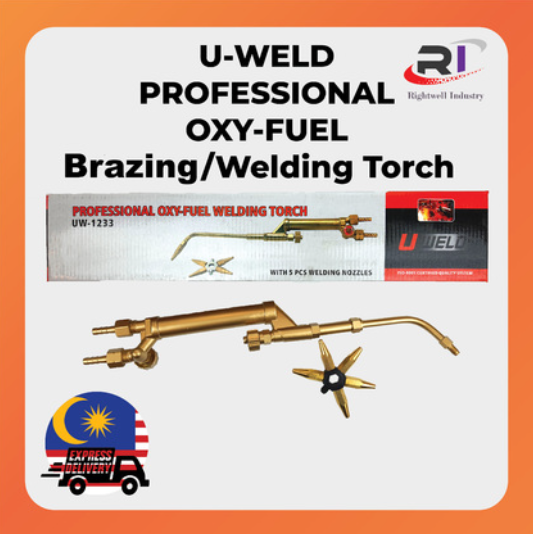 RIGHTWELL U-WELD PROFESSIONAL OXY-FUEL CUTTING/WELDING/BRAZING TORCH