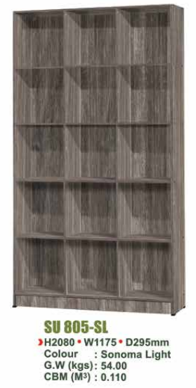 SU FILE CABINET SU 805 - SL/N.OAK/WN