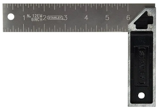 Stanley SQUARE, TRY, PRO 12EM, 6"