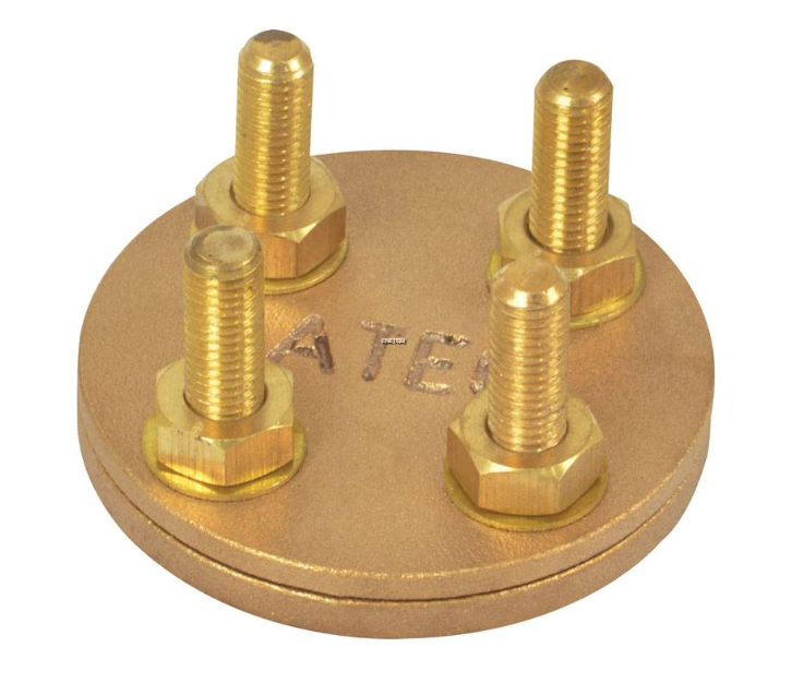 ATEG PTCG2612 26 X 12MM LIGHTNING PLATE TYPE TEST CLAMP COPPER