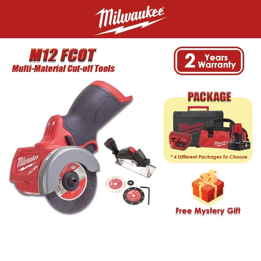 MILWAUKEE M12 FCOT FUEL™ CUT OFF TOOL M12FCOT MULTI MATERIAL GRINDER