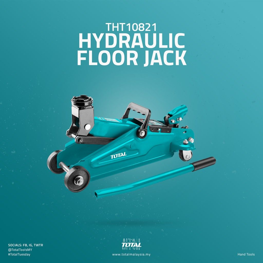 TOTAL HYDRAULIC FLOOR JACK THT10831