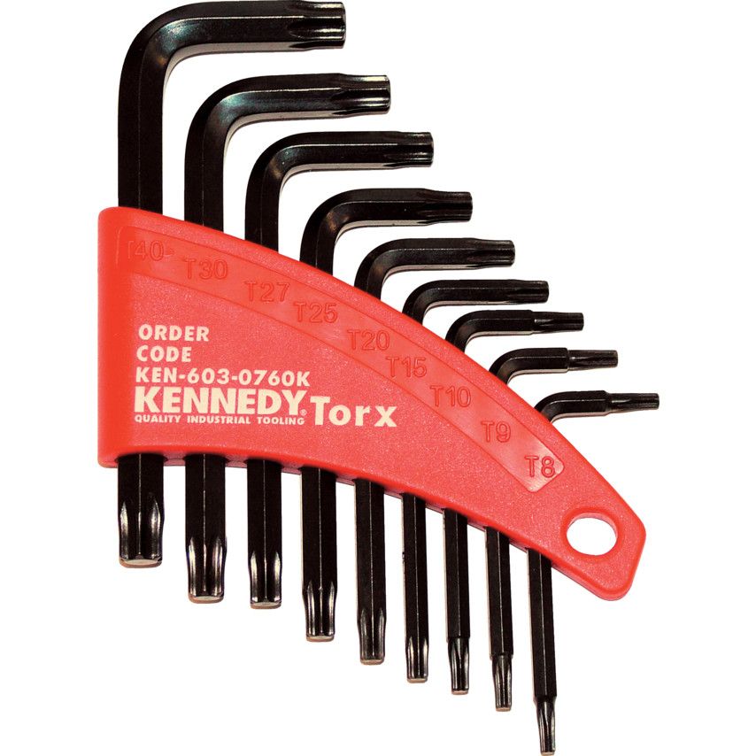 Kennedy *Kennedy TORX CLIP SET (9-PCE) - KEN6030760K