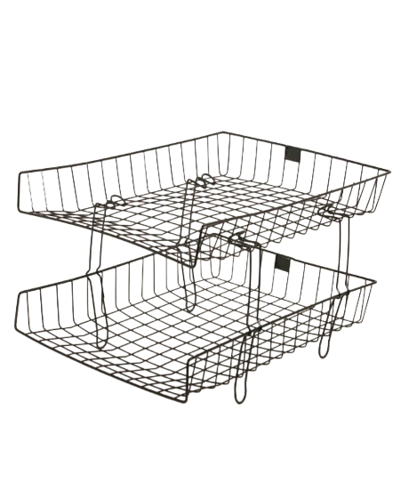 QP UEW Wire Tray 2 Layer 812 Black