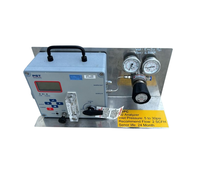 Analytical Industries Inc (AII) AII GPR-1200 Oxygen Analyzer with Pressure Regulator
