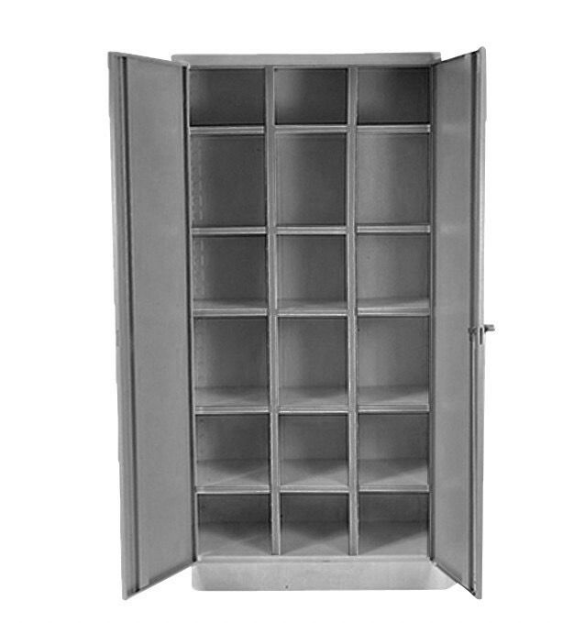 GD SPH18/3615-S Full Height 18 Pigeon Hole Cabinet WITH SWINGING DOOR / Full Height Cabinet / Cabinet / Metal Cabinet / 18 Pigeon Hole / Pigeon Hole Cabinet / 18 Hole Cabinet / Full Height Pigeon Hole / Steel Cabinet