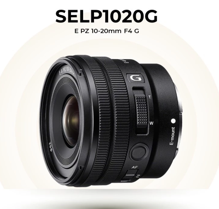 SONY SELP1020G (E PZ 10-20mm F4 G) LENS