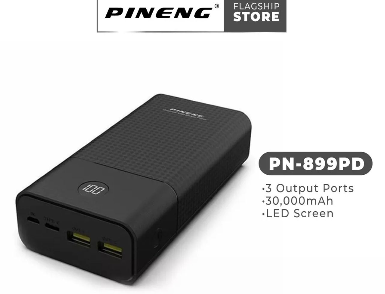 Pineng Powerbank Pineng PN-899PD 30000mAh Power Bank