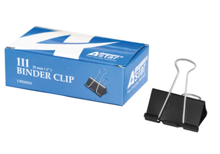 ASTAR DOUBLE CLIP 1'' 25MM