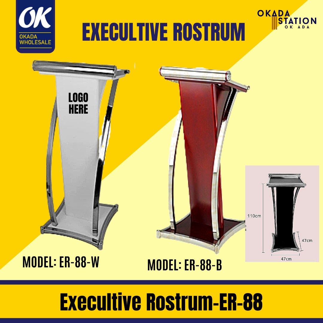 ROSTRUM - EXECULTIVE / WOODEN PANEL ROSTRUM / ER-88 / OK-88 / ROSTRUM