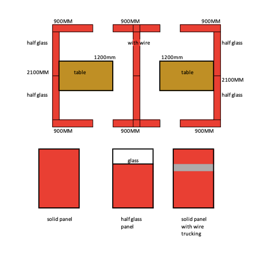VS CUSTOM MADE: DISCUSSION ROOM / DISCUSSION PARTITION AREA.