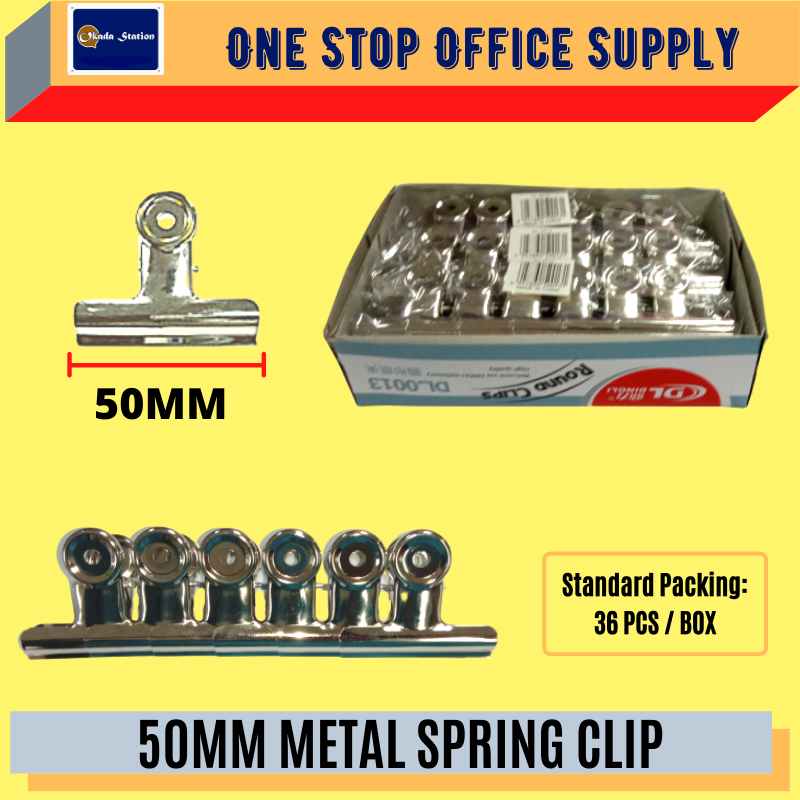 SPRING CLIP 50MM METAL SPRING CLIP /Spring Clip /Metal Spring Clip /Metal Clip /Metal Bulldog Clip /50mm Metal Spring Clip /